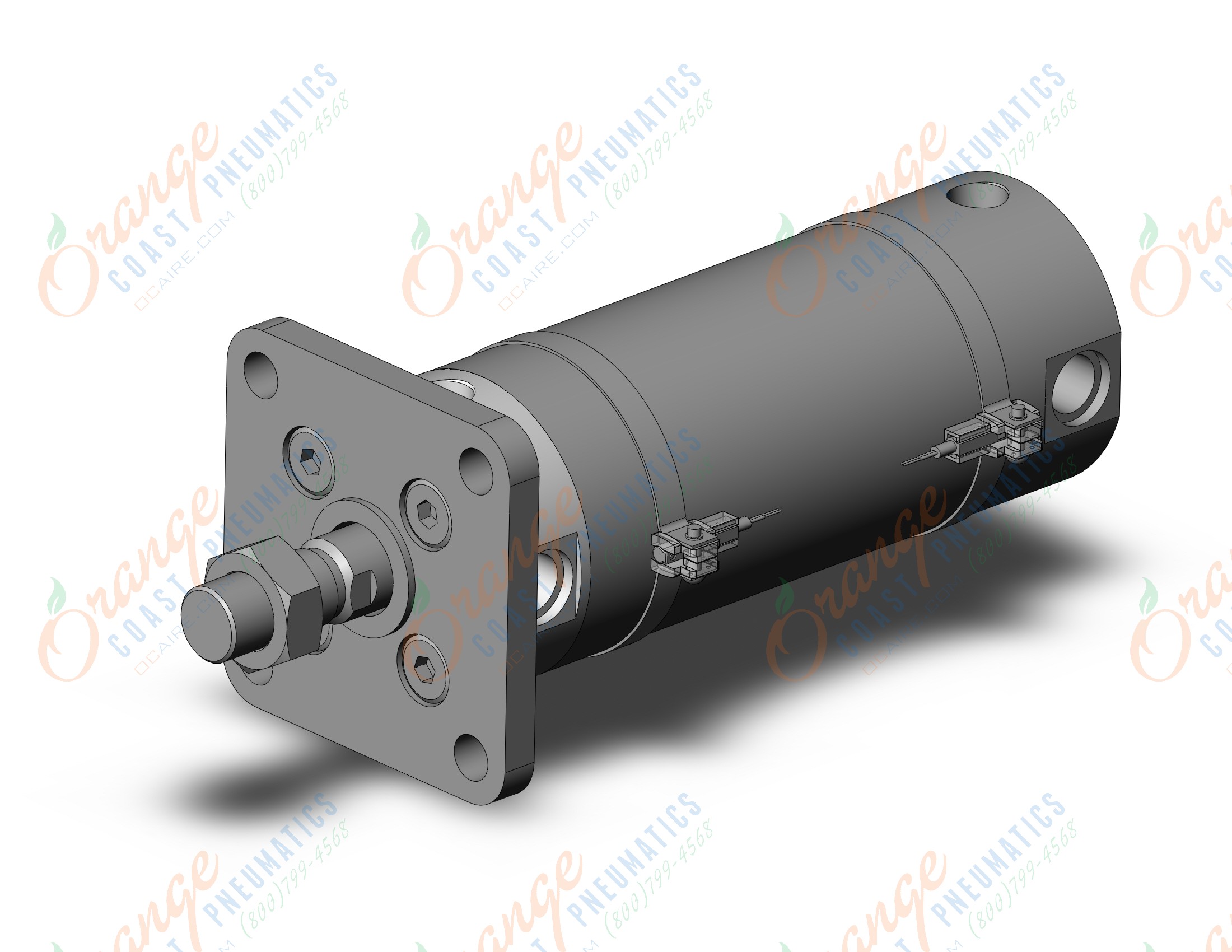 SMC CDG1FN63-100Z-M9BL cylinder, CG/CG3 ROUND BODY CYLINDER