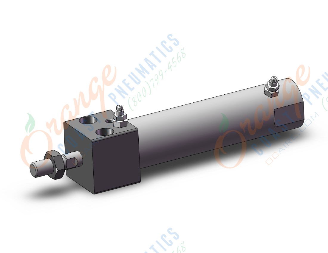 SMC CDG1RA20-50Z cylinder, CG/CG3 ROUND BODY CYLINDER