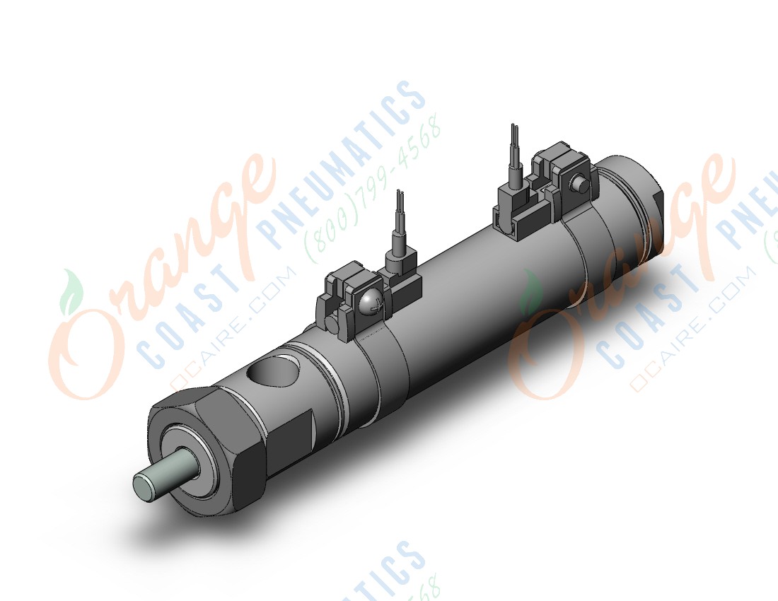 SMC NCDMB075-0200-A96VL cylinder, NCM ROUND BODY CYLINDER