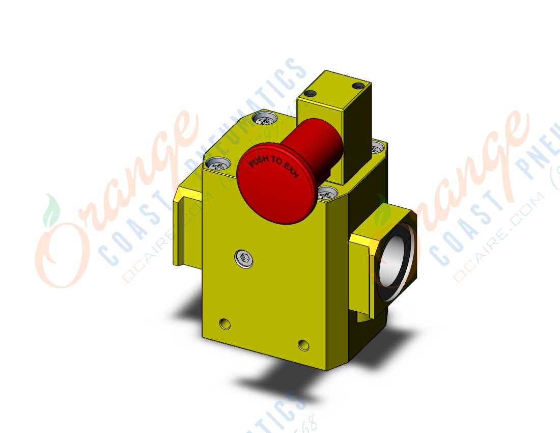 SMC AVL5000-F10-R valve, soft start w/lock-out, AVL SOFT START LOCK-OUT VALVE