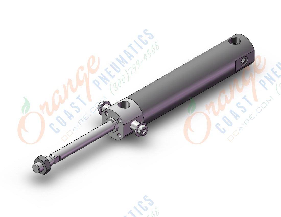 SMC CDG1UN20-50TZ cylinder, CG/CG3 ROUND BODY CYLINDER