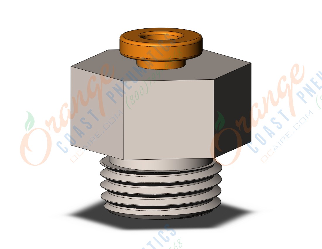 SMC KQ2H01-34NP fitting, male connector, KQ2 FITTING (sold in packages of 10; price is per piece)