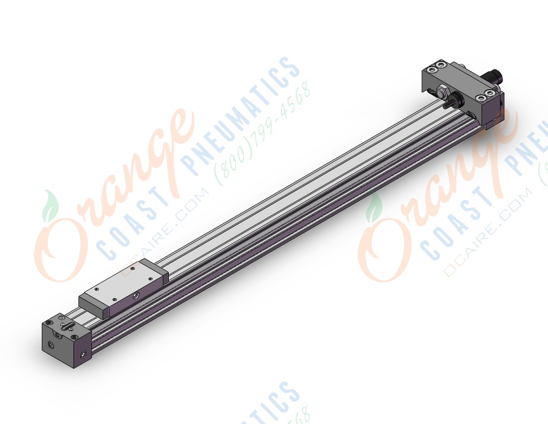 SMC MY1B25TN-500LSZ cyl, rodless, h/precision, MY1B GUIDED CYLINDER