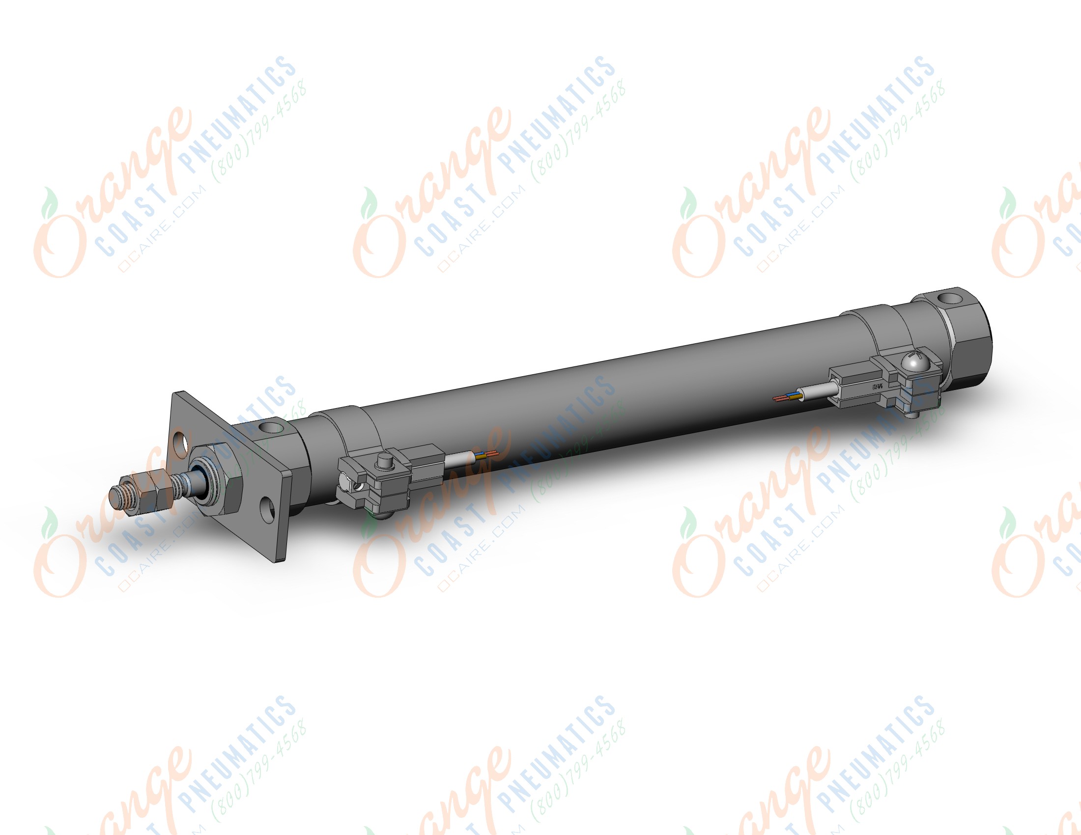 SMC CDJ2F16-125Z-M9BL-B cylinder, CJ2 ROUND BODY CYLINDER