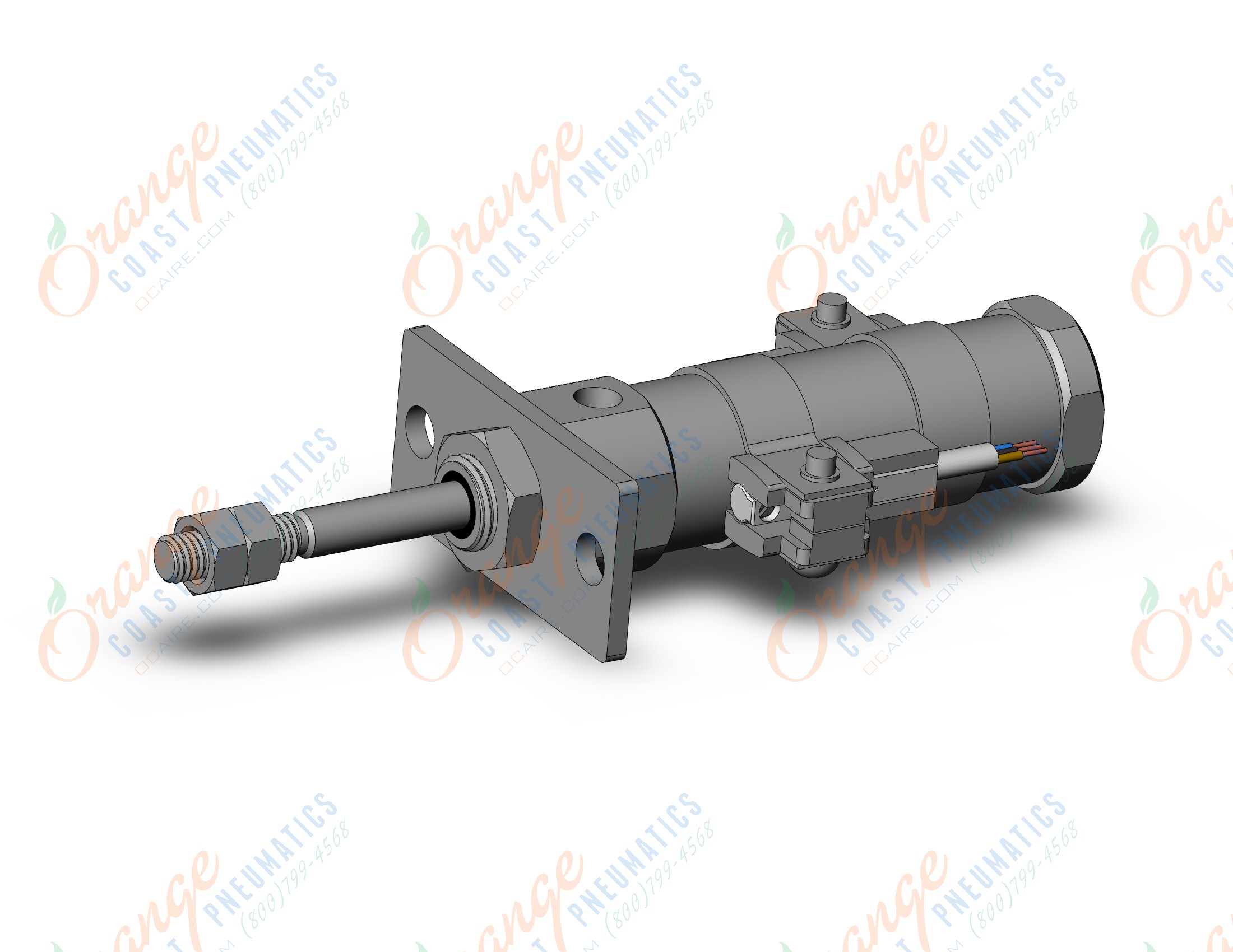 SMC CDJ2F16-15TZ-M9PSAPC-B cylinder, CJ2 ROUND BODY CYLINDER