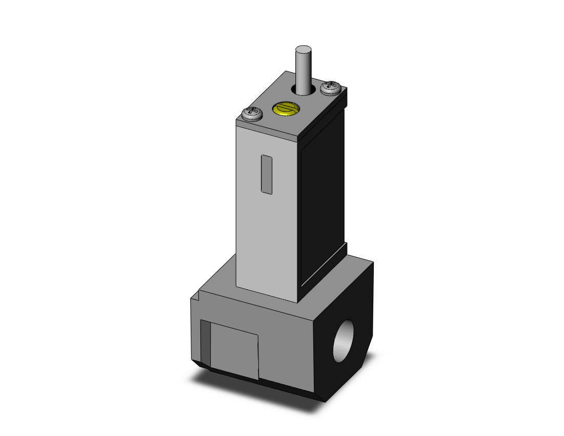 SMC IS10E-20N01-L-A press switch w/ piping adapter, IS/NIS PRESSURE SW FOR FRL