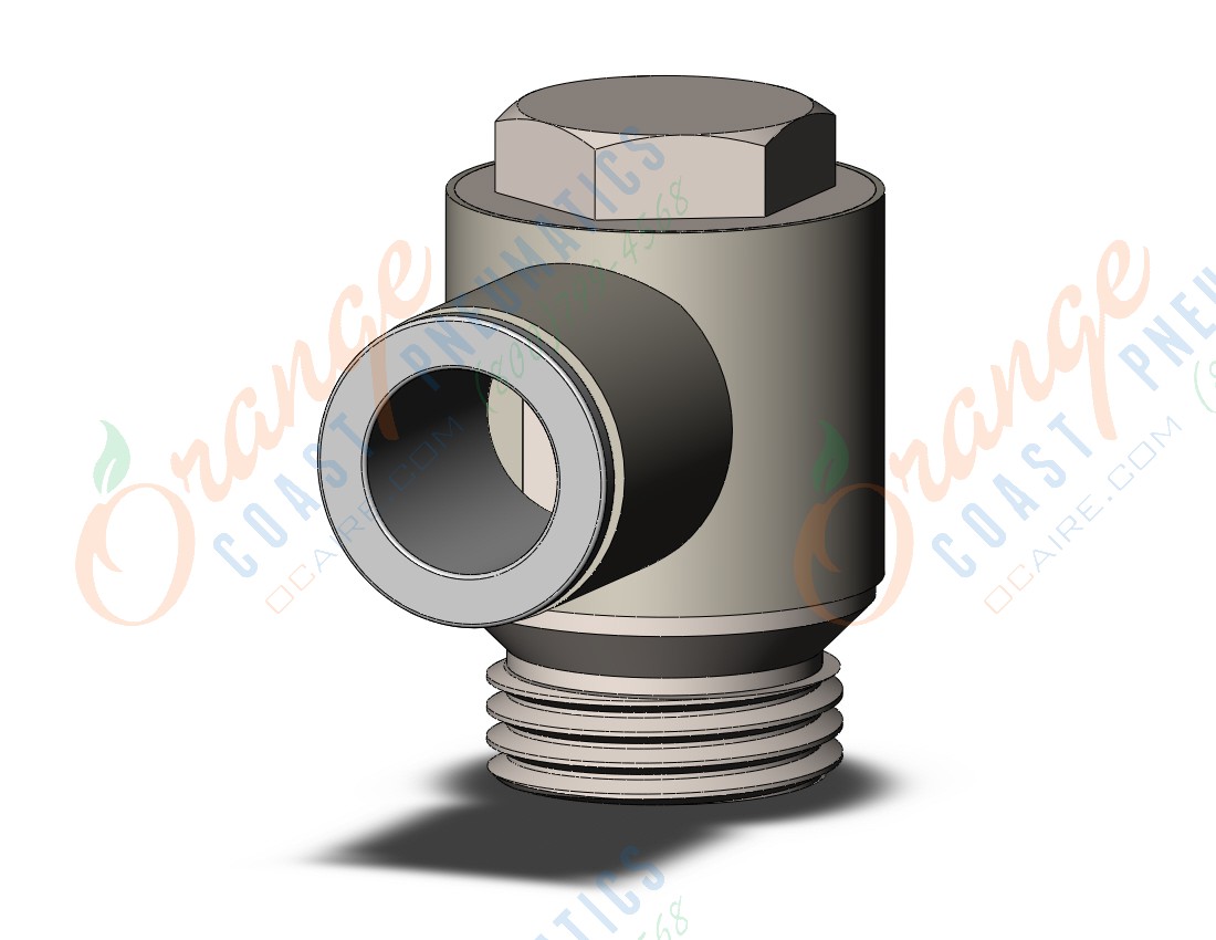 SMC KQ2V12-U04N fitting, uni male elbow, KQ2 FITTING (sold in packages of 10; price is per piece)