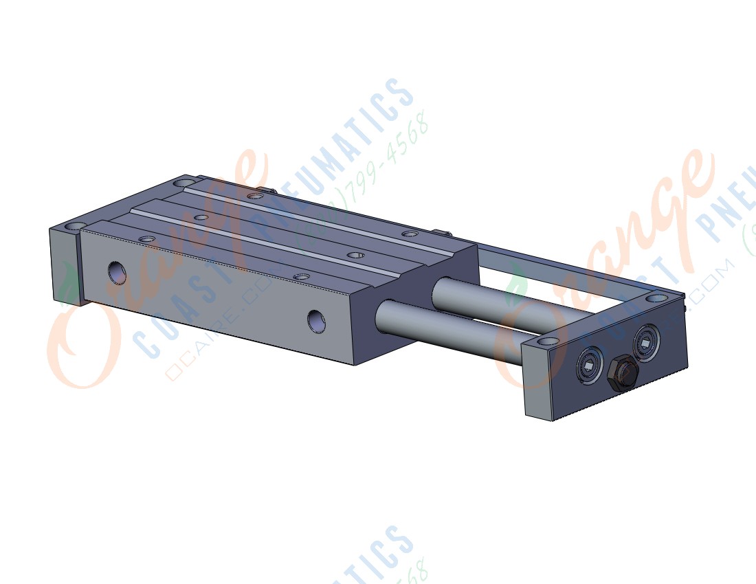 SMC CDPXWM25-100-J79L cylinder, CXW GUIDED CYLINDER