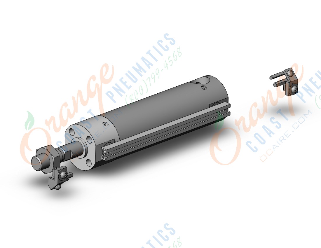 SMC CDG1BA25-50Z-XC13A cylinder, CG/CG3 ROUND BODY CYLINDER