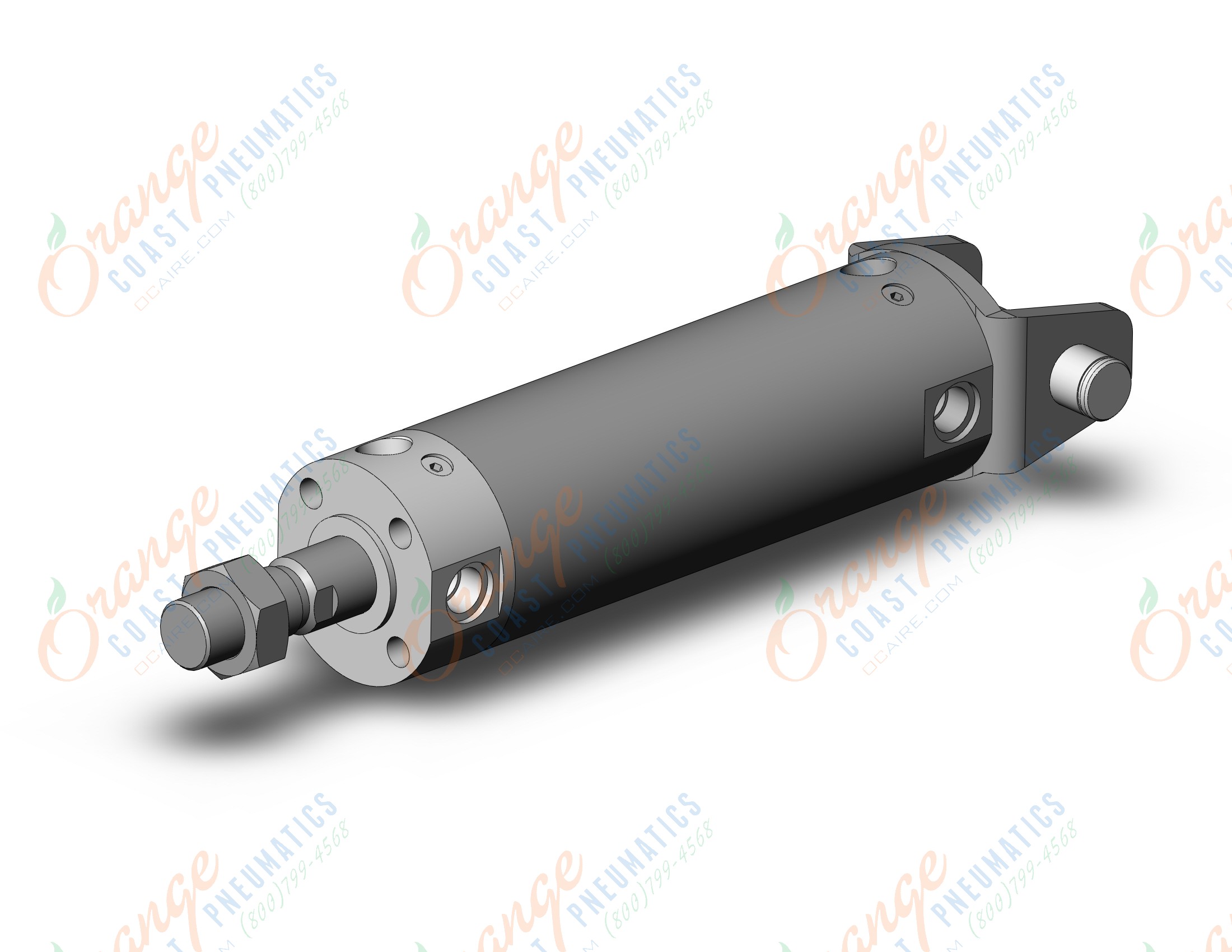 SMC CDG1DA50TN-100Z cylinder, CG/CG3 ROUND BODY CYLINDER