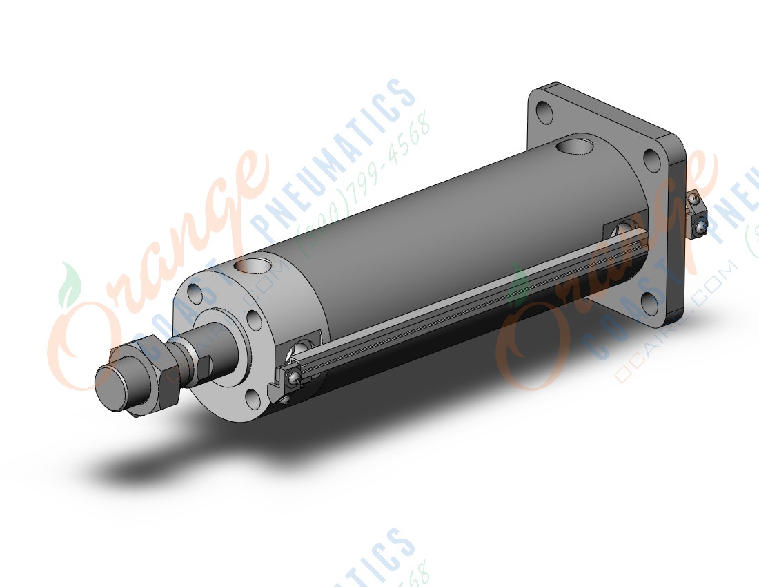 SMC CDG1GN50-100Z-XC13A cylinder, CG/CG3 ROUND BODY CYLINDER