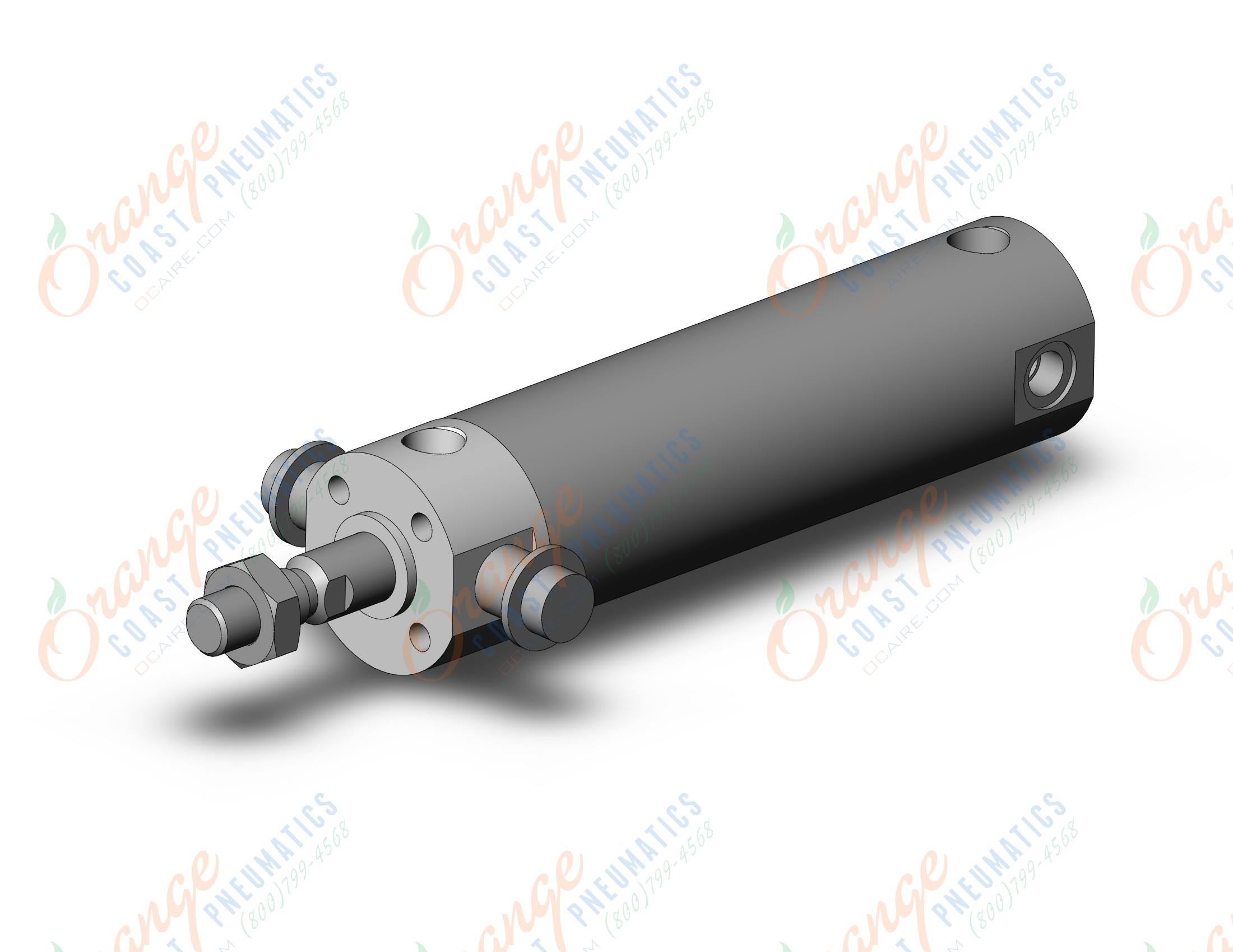 SMC CDG1UN32TN-75Z cylinder, CG/CG3 ROUND BODY CYLINDER