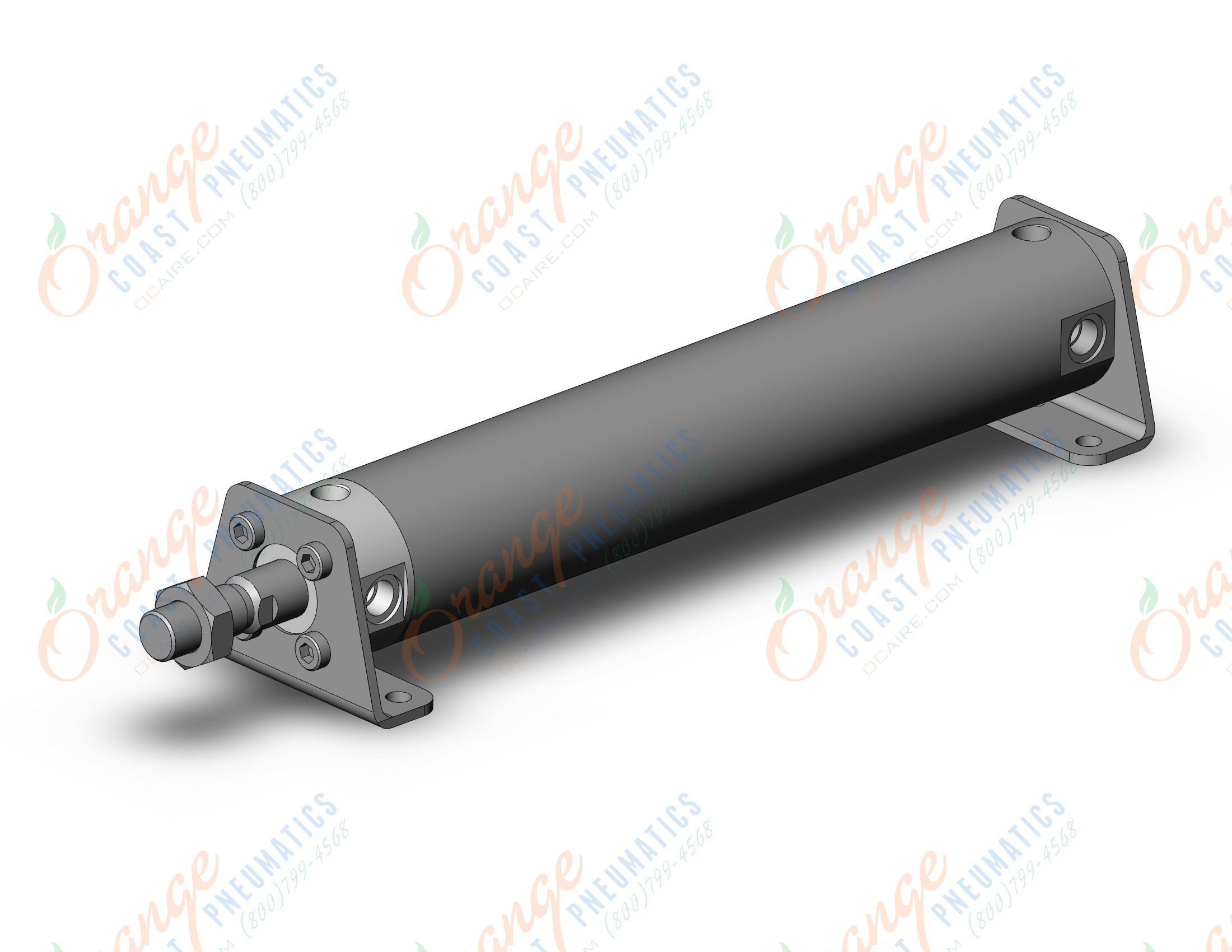 SMC CG1LN40-200Z cylinder, CG/CG3 ROUND BODY CYLINDER