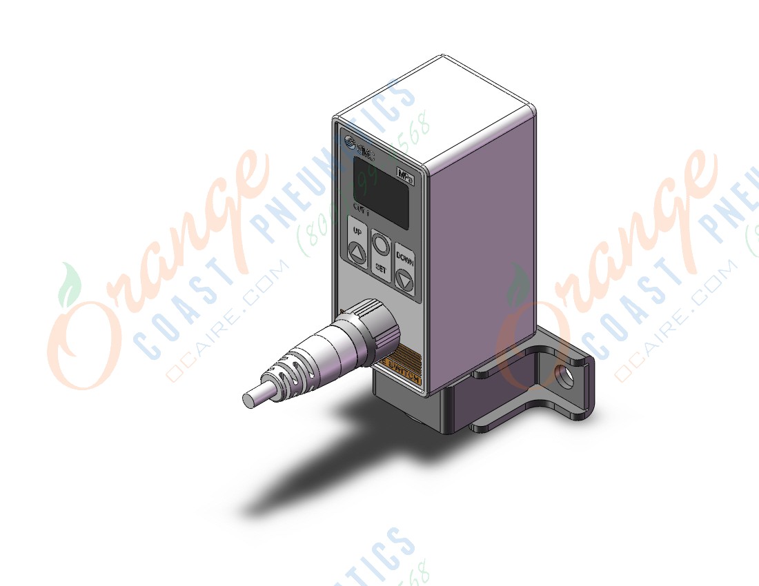 SMC ISE75H-N02-67-PSA 2 color display digital pressu, ISE70/75 PRESSURE SWITCH