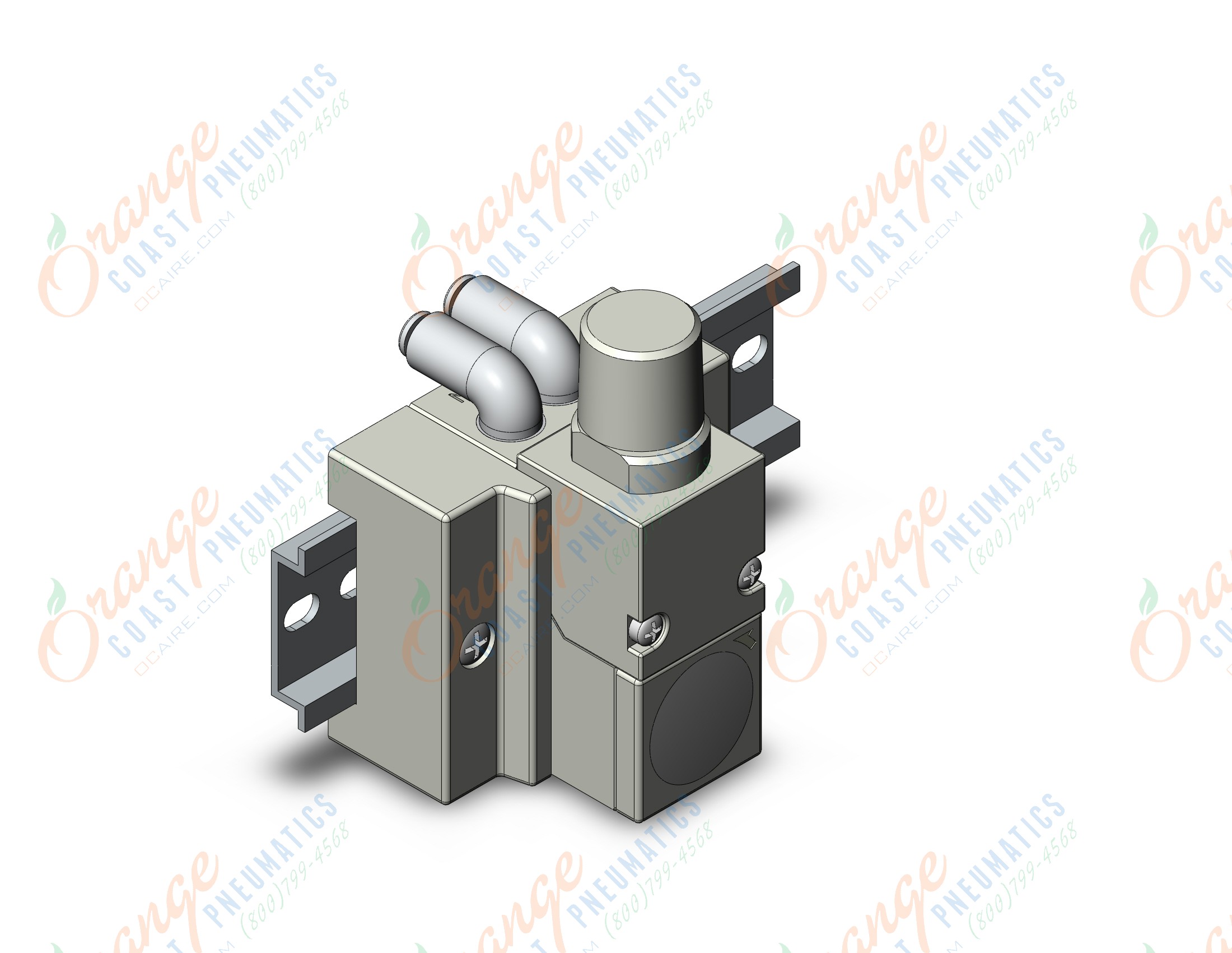 SMC ARM11BA2-118-AZA-P compact mfld regulator wgauge, ARM11 MANIFOLD REGULATOR