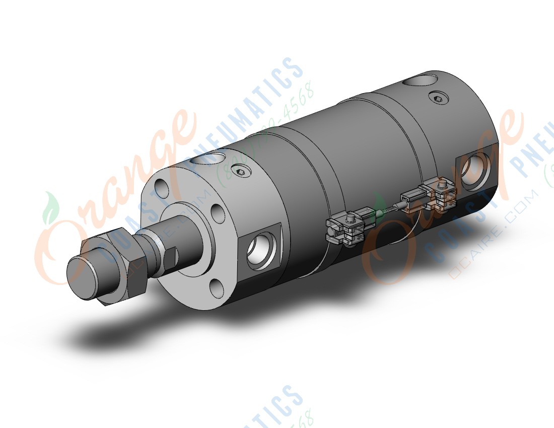 SMC CDG1BA50-50Z-M9P cylinder, CG/CG3 ROUND BODY CYLINDER