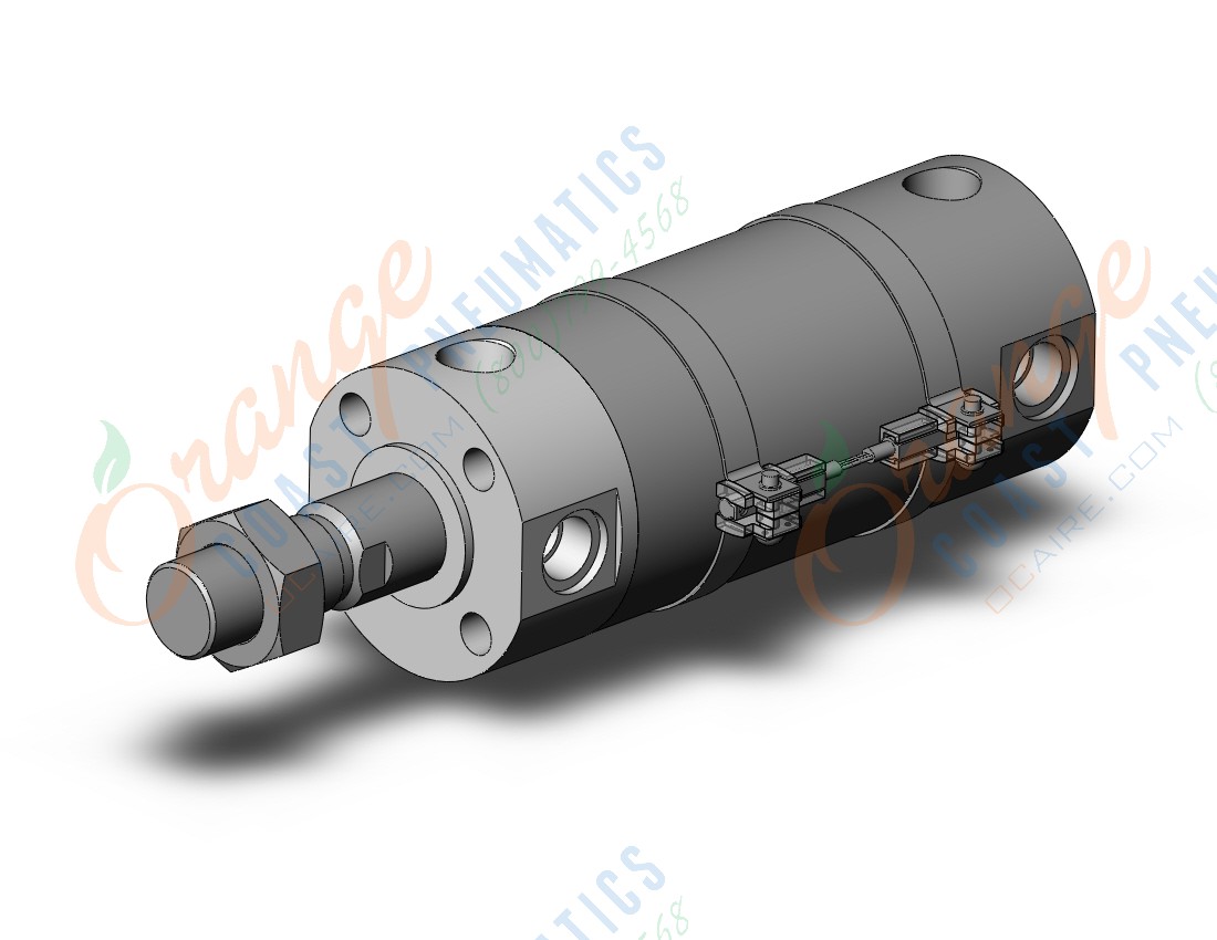 SMC CDG1BN50TN-50Z-M9PZ cylinder, CG/CG3 ROUND BODY CYLINDER