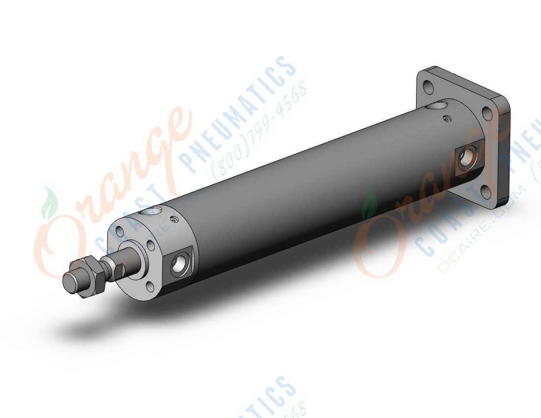 SMC CDG1GA32-125Z cylinder, CG/CG3 ROUND BODY CYLINDER