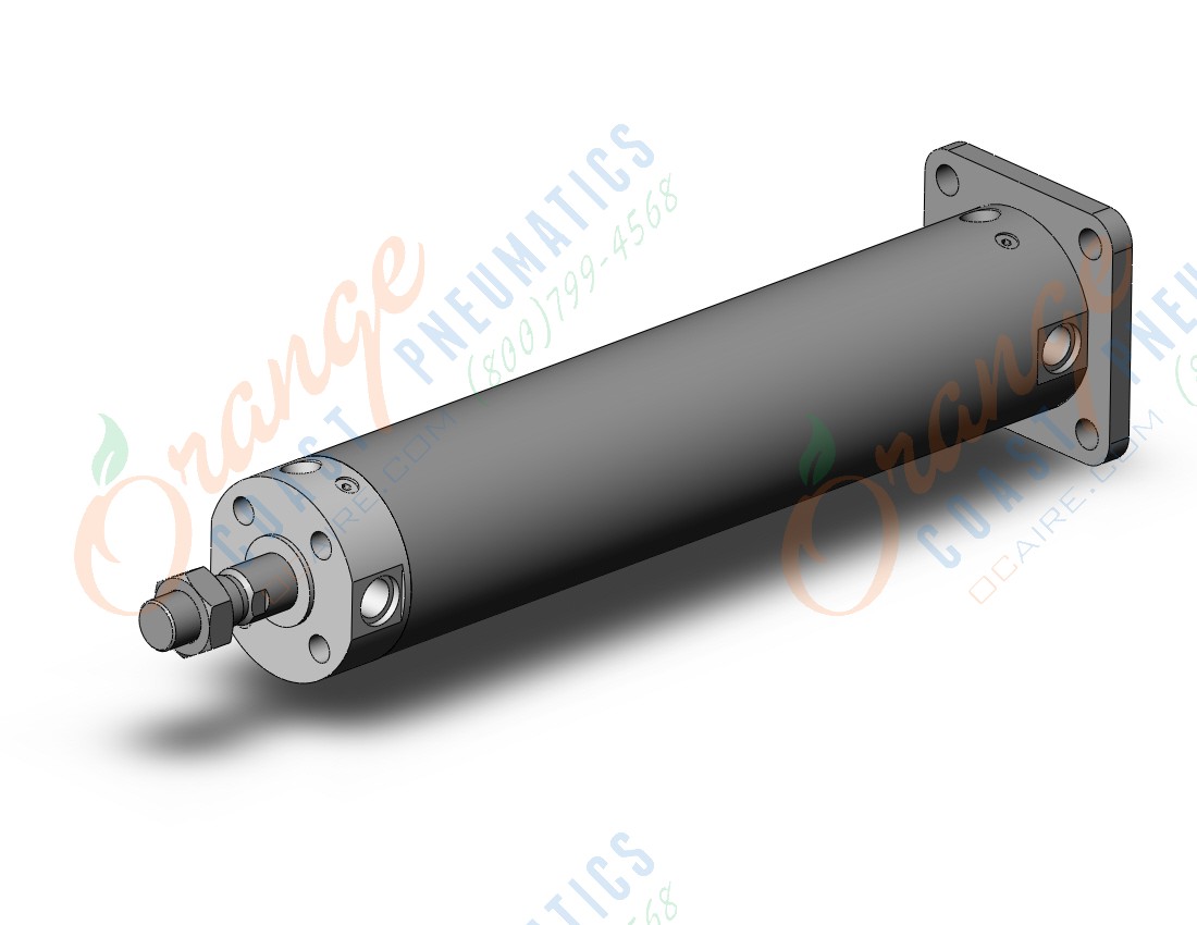 SMC CDG1GA63-250Z cylinder, CG/CG3 ROUND BODY CYLINDER