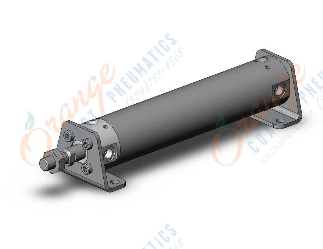 SMC CDG1LA32-125Z cylinder, CG/CG3 ROUND BODY CYLINDER