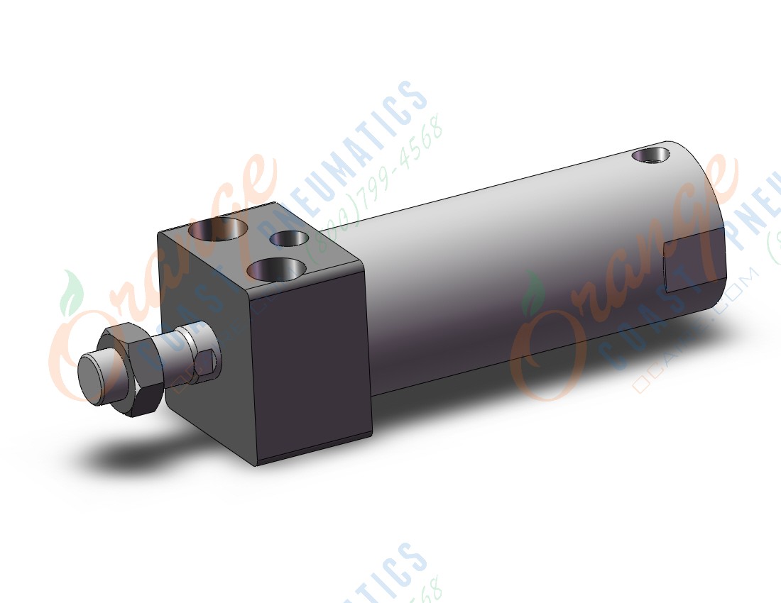 SMC CDG1RN50-75Z cylinder, CG/CG3 ROUND BODY CYLINDER