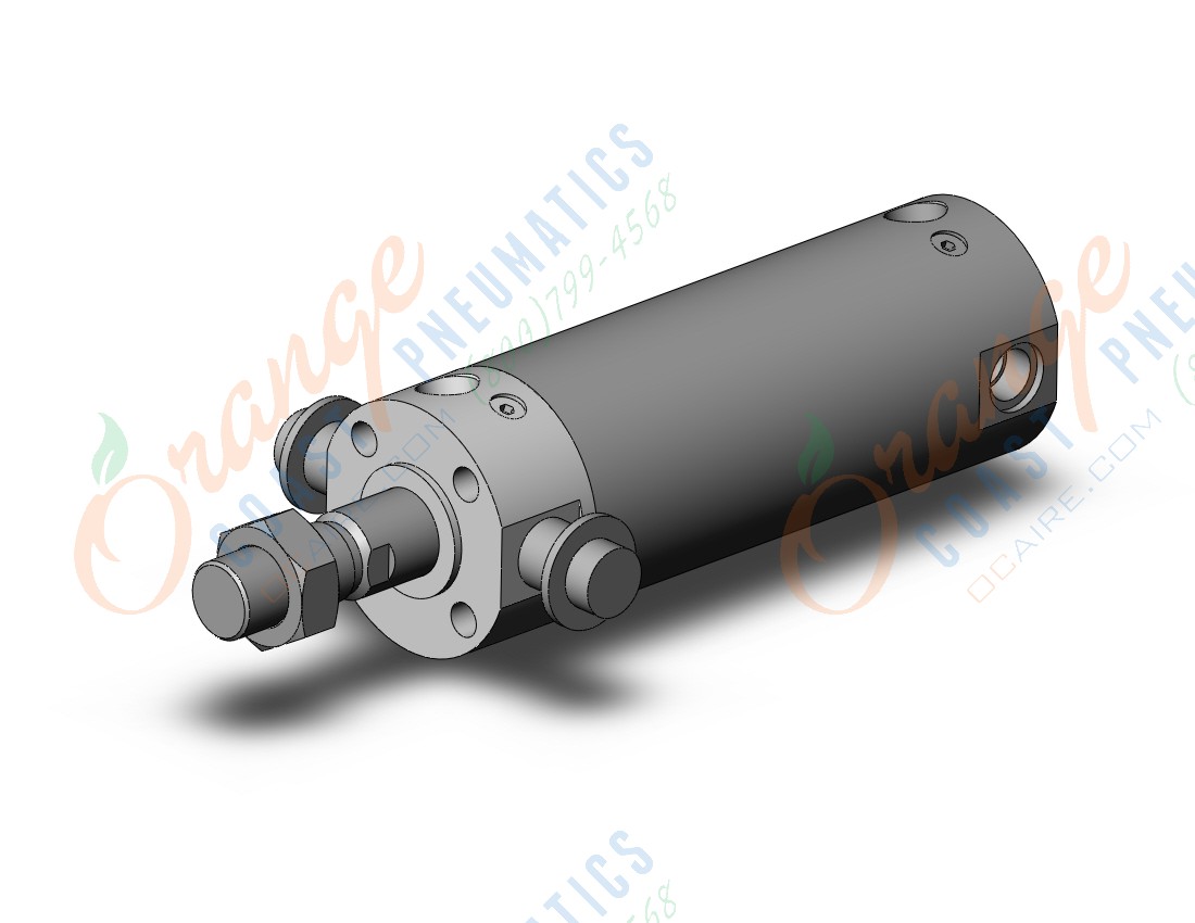 SMC CDG1UA50-75Z cylinder, CG/CG3 ROUND BODY CYLINDER