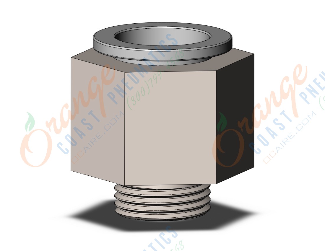 SMC KQ2H16-G03N fitting, male connector, KQ2 FITTING (sold in packages of 10; price is per piece)