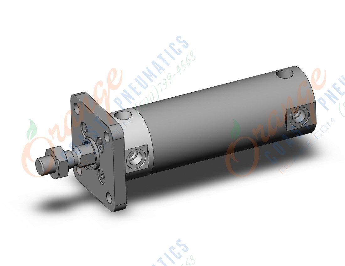 SMC CDG1KFN32-50Z cylinder, CG/CG3 ROUND BODY CYLINDER