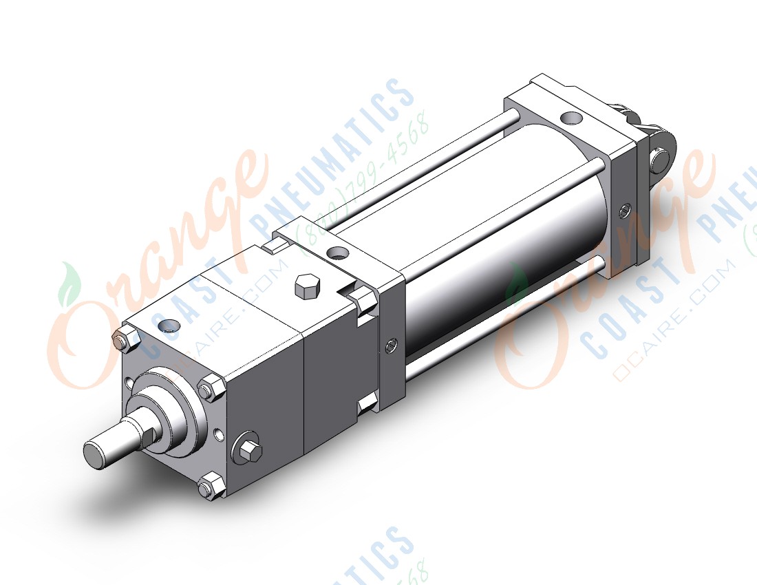 SMC CNSD125TN-250N-D cns cylinder, CNS FINE LOCK TIE ROD CYLINDER