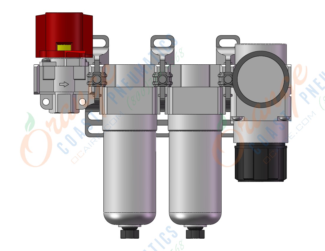 SMC AC20C-N02CG-V1-2Z-A f/ms/r combo modular, AC MASS PRO