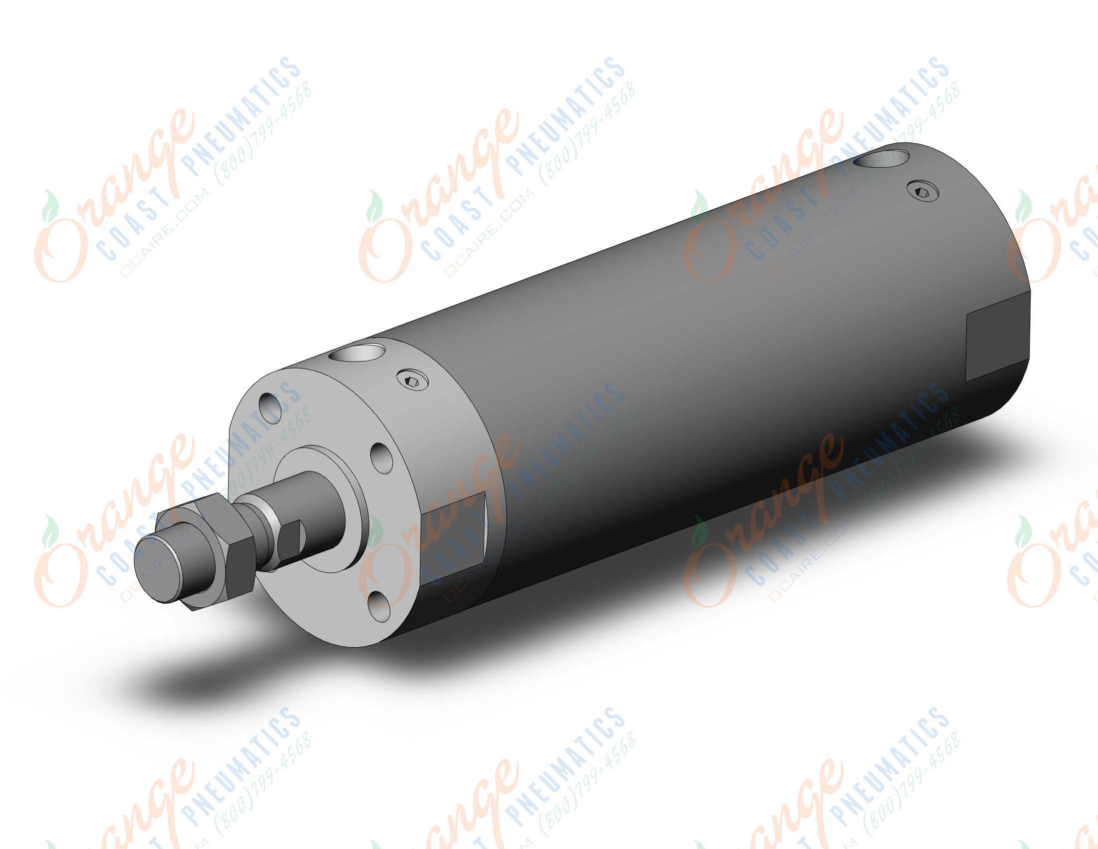 SMC CDG1BA80TN-150Z-XC6 cylinder, CG/CG3 ROUND BODY CYLINDER