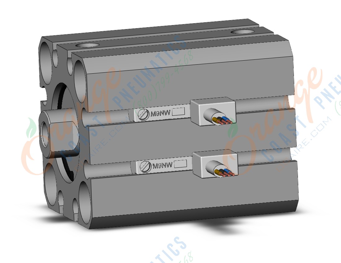 SMC CDQSB20-15DC-M9NWVL cylinder compact, CQS COMPACT CYLINDER