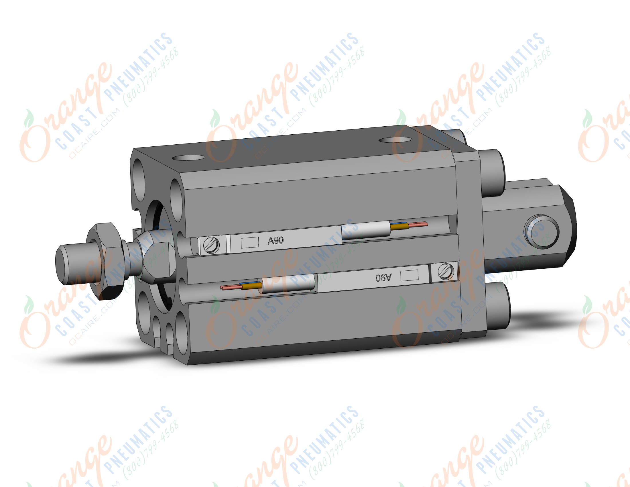 SMC CDQSD16-20DCM-A90 cylinder compact, CQS COMPACT CYLINDER