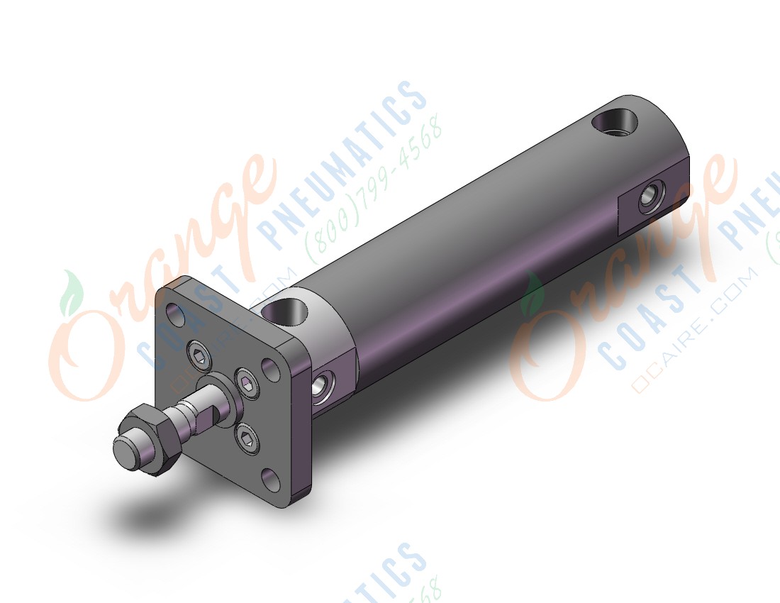 SMC CDG1FN20-25SZ cylinder, CG/CG3 ROUND BODY CYLINDER