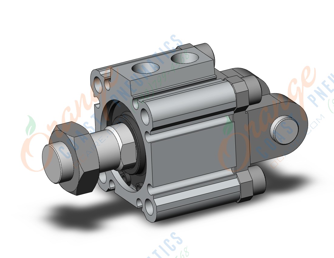 SMC CQ2D32TF-10DMZ cylinder, CQ2-Z COMPACT CYLINDER