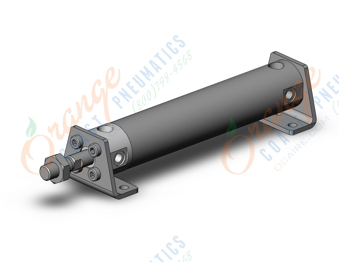 SMC CDG1LN25-100Z cylinder, CG/CG3 ROUND BODY CYLINDER