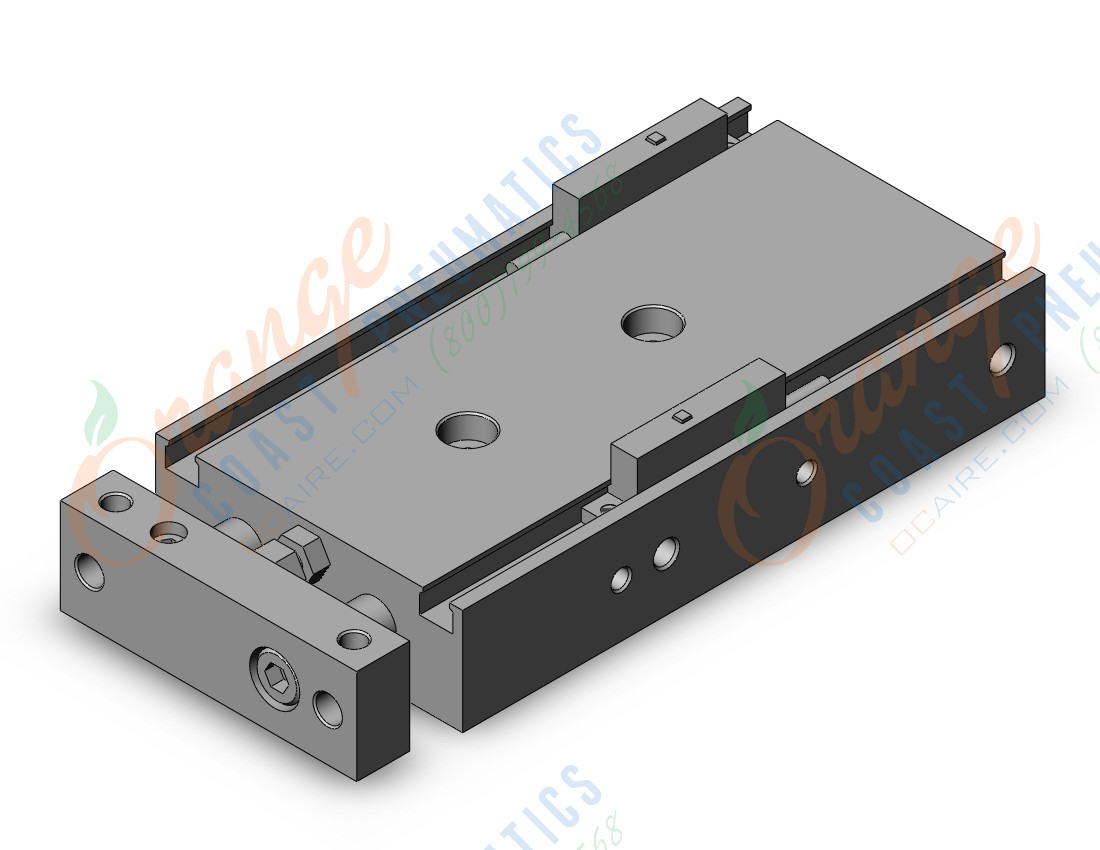 SMC CXSM15-50-Y7BW cyl, guide, dual rod, CXS GUIDED CYLINDER