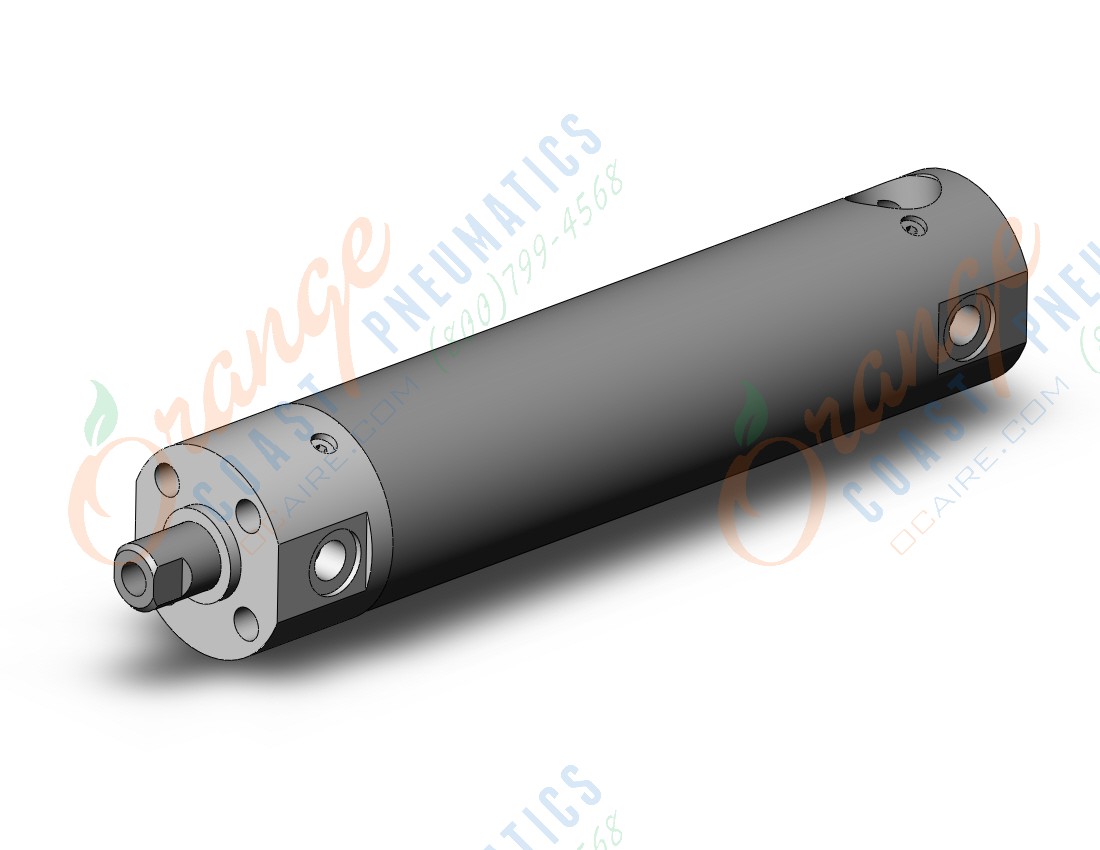 SMC CDG1BA25-75FZ cylinder, CG/CG3 ROUND BODY CYLINDER