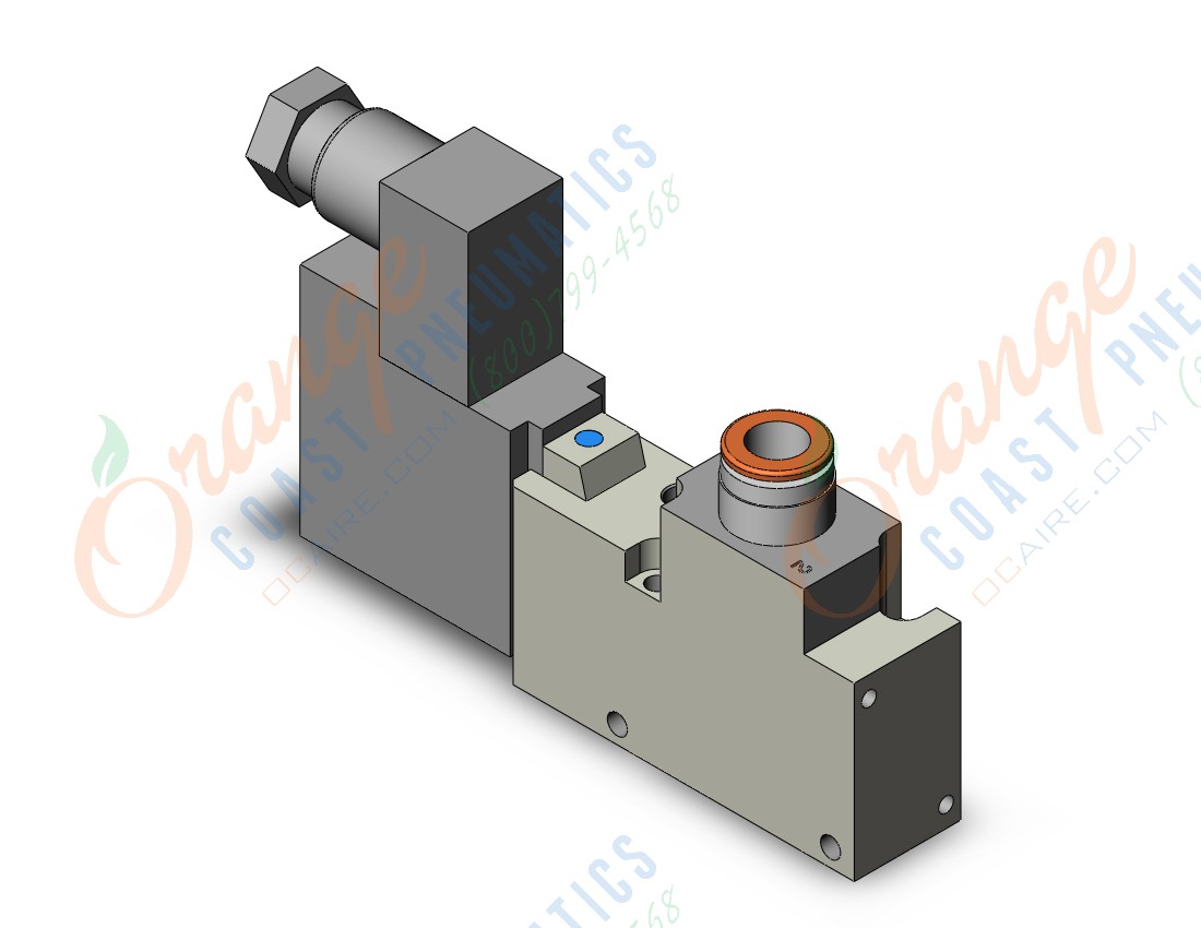 SMC VQZ332R-5Y1-C8 valve, VQZ300 VALVE, SOL 3-PORT