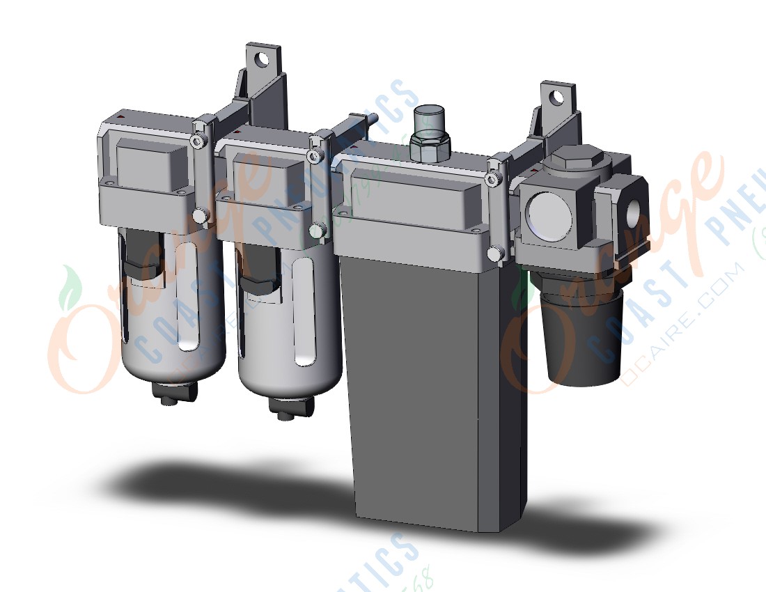 SMC IDG10V4-02 air dryer, membrane w/sep/reg, IDG MEMBRANE AIR DRYER