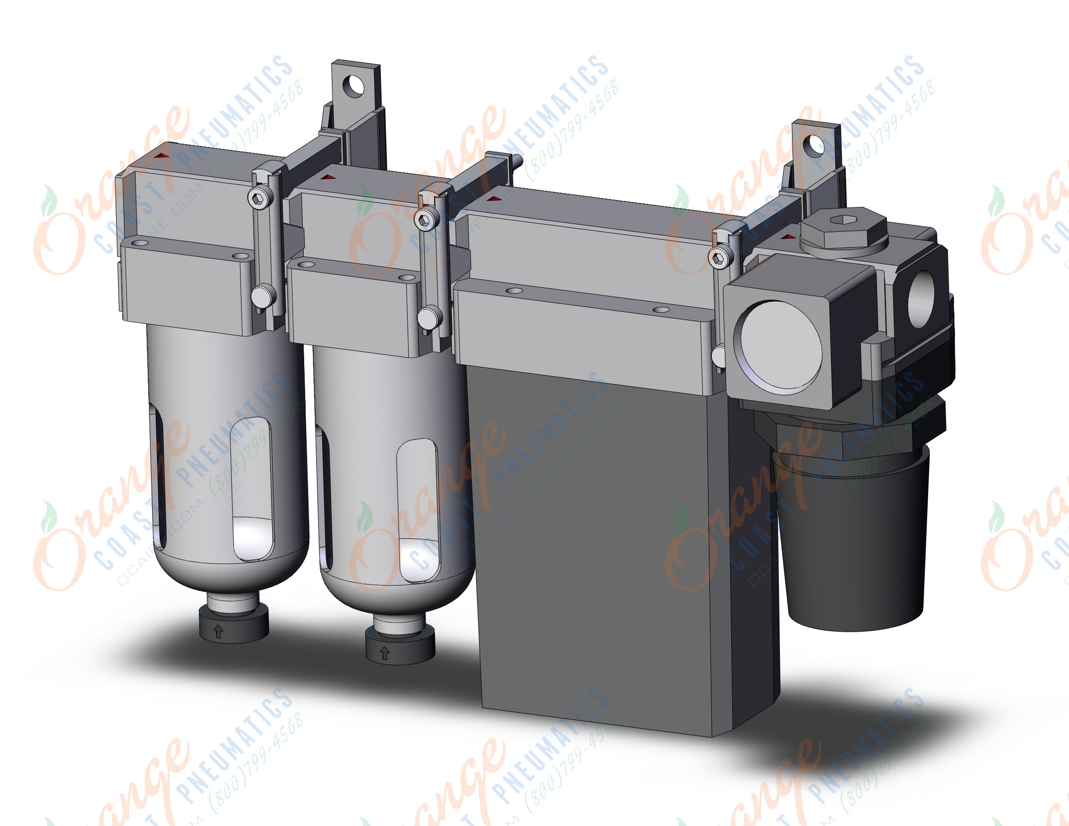 SMC IDG3HV4-N02C air dryer, membrane w/sep/reg, IDG MEMBRANE AIR DRYER