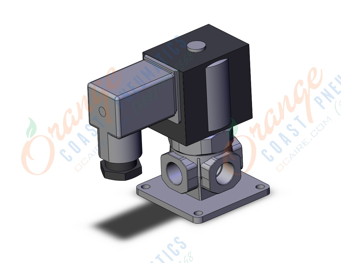 SMC VX3342-02-5DZ1-B valve, media, VX3 3-WAY MEDIA VALVE