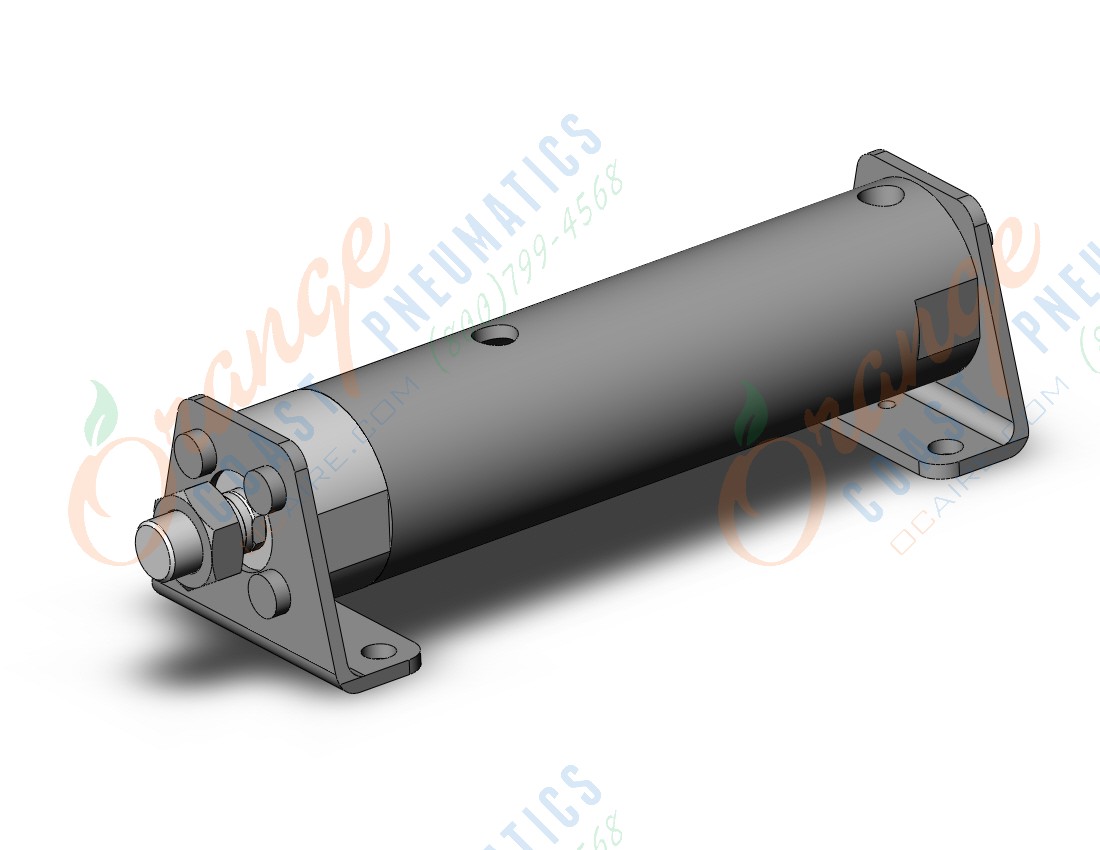 SMC CDG3LN50-150 cylinder, CG/CG3 ROUND BODY CYLINDER