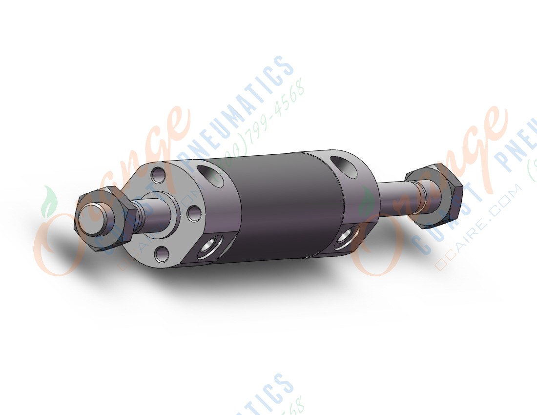 SMC CG1KWBN25-25Z cylinder, CG/CG3 ROUND BODY CYLINDER