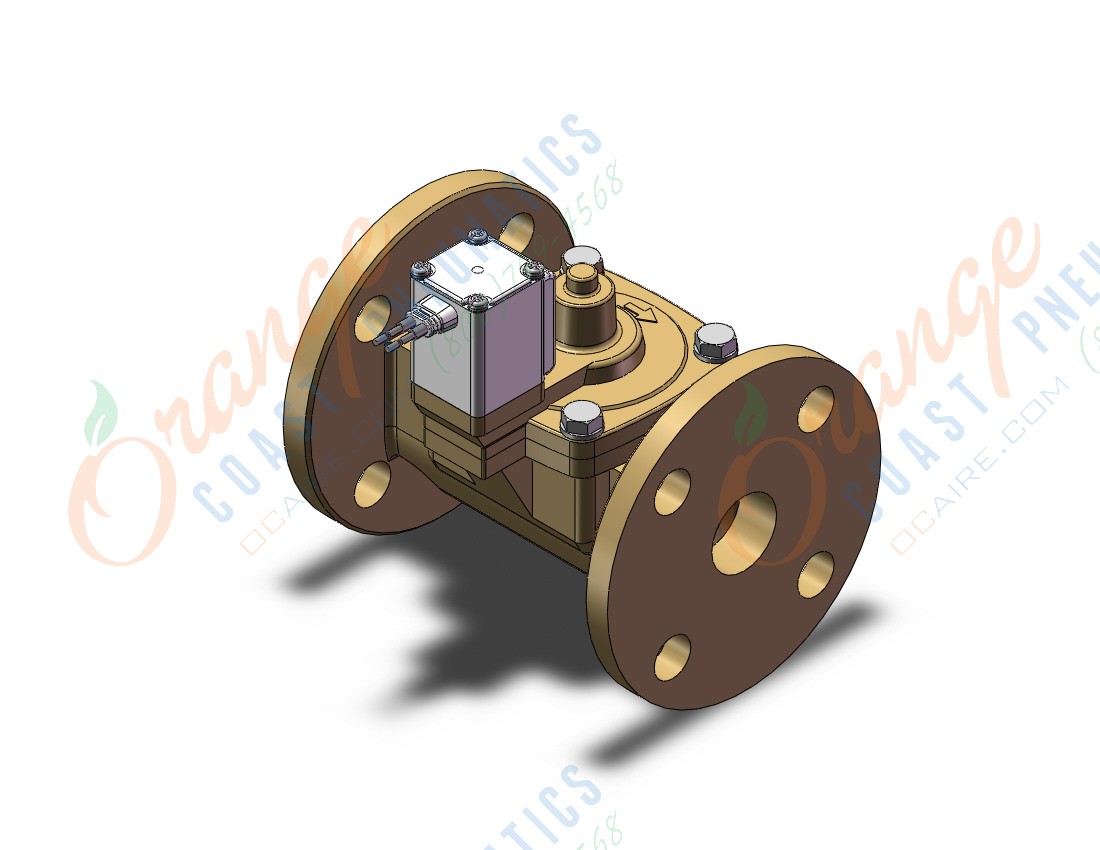 SMC VXD270QA valve, media, VXD/VXZ 2-WAY MEDIA VALVE