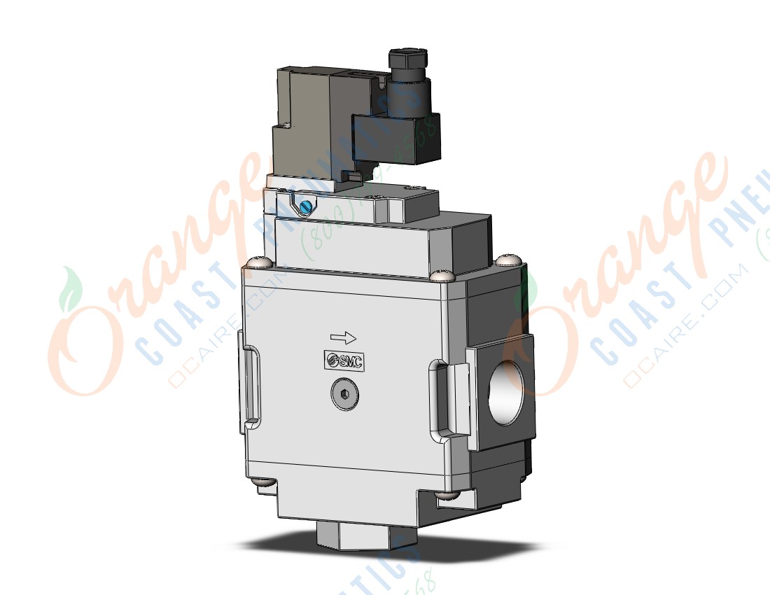 SMC AV4000-N04-5DZB-Z-A valve, soft start, AV SOFT START UP BODY PORT