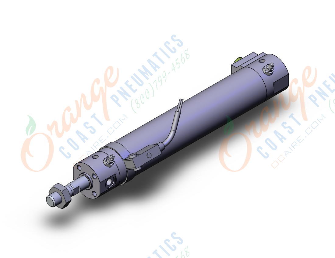 SMC CDBG1BA25-125-HN-H7BLS cylinder, CBG1 END LOCK CYLINDER