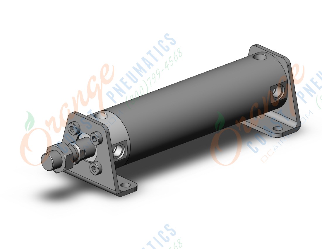 SMC CDG1LN50TN-150Z cylinder, CG/CG3 ROUND BODY CYLINDER