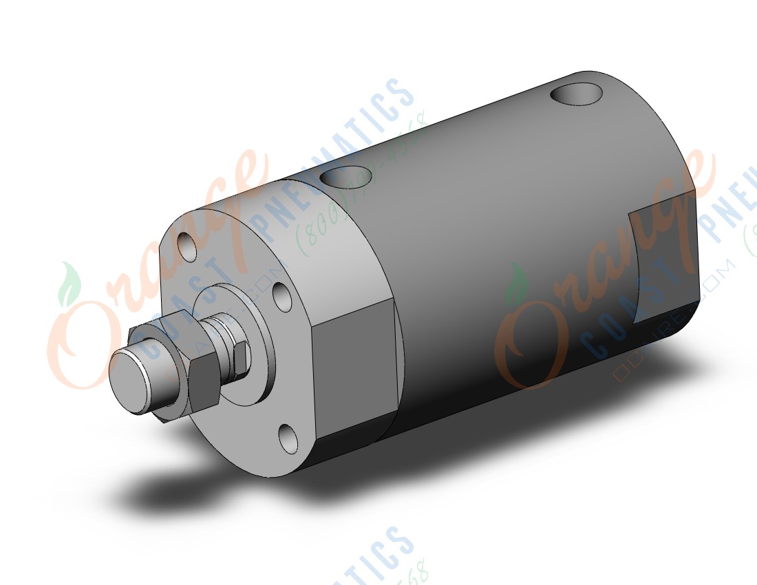 SMC CDG3BN80-50 cylinder, CG/CG3 ROUND BODY CYLINDER