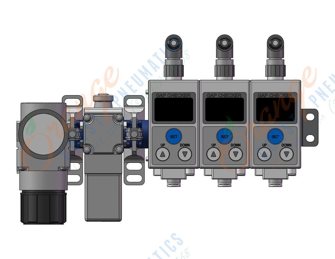 SMC ISA3-HCP-M3LB-L1 digital gas checker, ISA2 AIR CATCH SENSOR
